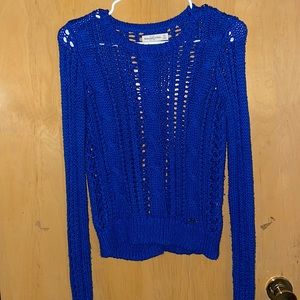 Royal Blue Abercrombie & Fitch XS Sweater